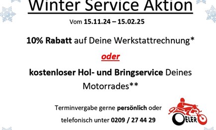 Winter Service Aktion 