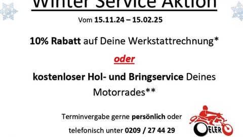 Winter Service Aktion 