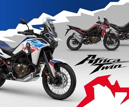 Updates für die Honda CRF1100L Africa Twin Modelle im Modelljahr 2025