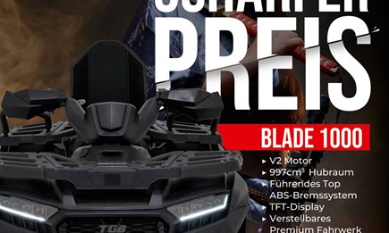 Scharfer Preis _ TGB Blade1000