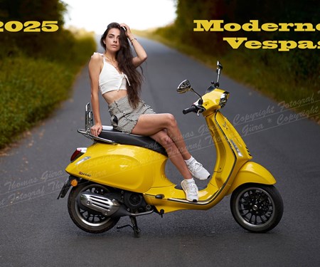 Moderne Vespa 2025 - ein Kalender von Thomas Güra