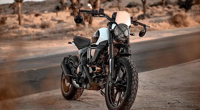 The Symbiosis: Ducati Scrambler 10° Anniversario Rizoma Edition