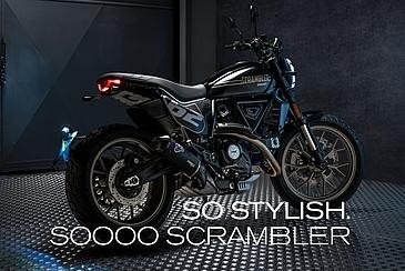 SO SPORTY. SOOOO SCRAMBLER: Die neue Scrambler Full Throttle