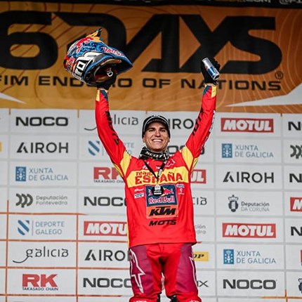 JOSEP GARCIA TAKES HISTORIC OVERALL WIN AT 2024 ISDE Red Bull KTM Factory Racing’s Josep Garcia has claimed the overall victory at the 98th edition of the FIM International Six Da ... Weiter >>