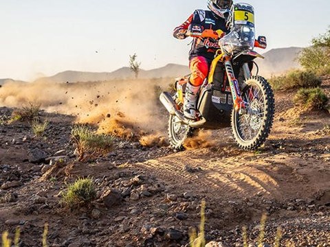 STAGE FOUR WIN FOR SANDERS AT RALLYE DU MAROC AS BENAVIDES CLAIMS THIRD