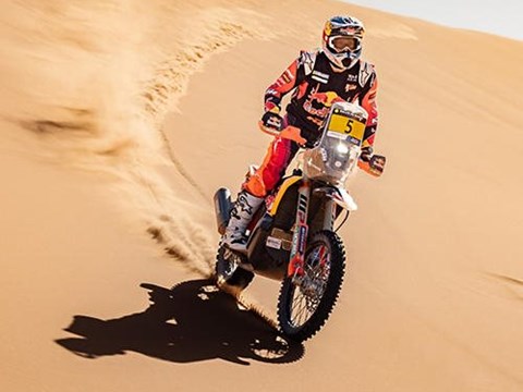 DANIEL SANDERS WINS STAGE THREE OF THE 2024 RALLYE DU MAROC