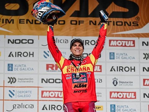 JOSEP GARCIA TAKES HISTORIC OVERALL WIN AT 2024 ISDE