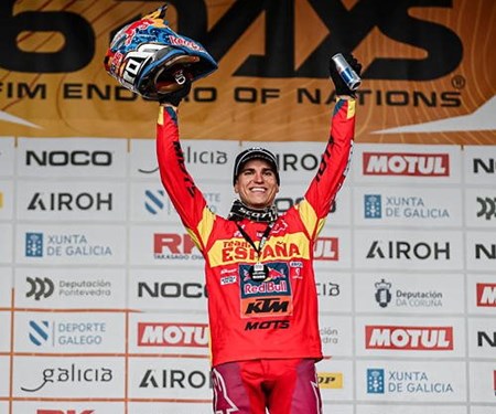 JOSEP GARCIA TAKES HISTORIC OVERALL WIN AT 2024 ISDE