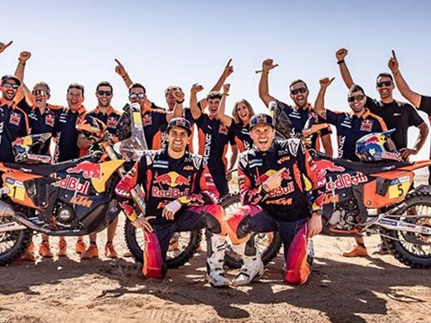 DANIEL SANDERS WINS 2024 RALLYE DU MAROC