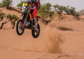 DANIEL SANDERS SECOND-FASTEST ON RALLYE DU MAROC STAGE ONE Red Bull KTM Factory Racing’s Daniel Sanders has completed the revised stage one of the 2024 Rallye du Maroc as runner-up. Mak ... Weiter >>