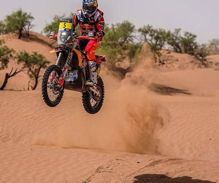 DANIEL SANDERS SECOND-FASTEST ON RALLYE DU MAROC STAGE ONE