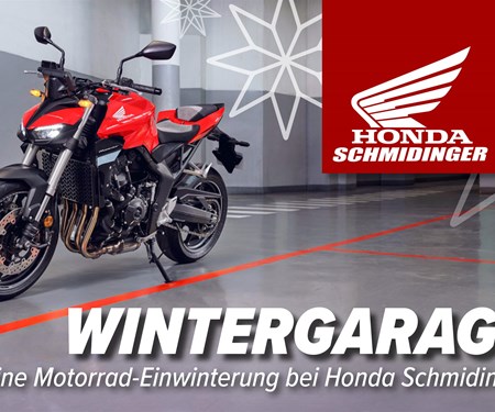 WINTERGARAGE - Deine Motorrad-Einwinterung bei Honda Schmidinger 