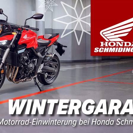 WINTERGARAGE - Deine Motorrad-Einwinterung bei Honda Schmidinger 