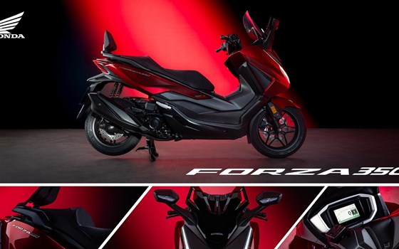 Die Honda Forza Premium Roller Familie erhält Design-Updates sowie mehr Ausstattung und Praktikabilität im Modelljahr 2025 - Bild 11