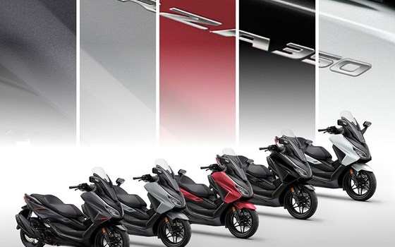 Die Honda Forza Premium Roller Familie erhält Design-Updates sowie mehr Ausstattung und Praktikabilität im Modelljahr 2025 - Bild 20