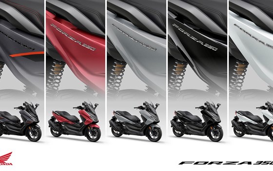Die Honda Forza Premium Roller Familie erhält Design-Updates sowie mehr Ausstattung und Praktikabilität im Modelljahr 2025 - Bild 21