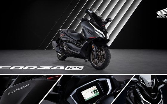 Die Honda Forza Premium Roller Familie erhält Design-Updates sowie mehr Ausstattung und Praktikabilität im Modelljahr 2025 - Bild 27