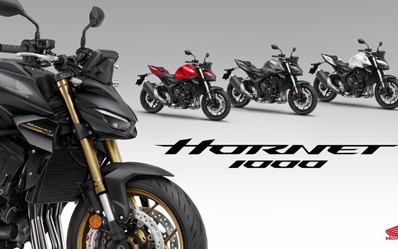 Das neue Honda Naked Bike Flaggschiff-Modell CB1000 Hornet sorgt gemeinsam mit der SP Version für maximalen Fahrspaß - Bild 1