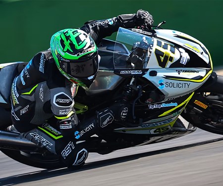 Luca de Vleeschauwer holt den Vize Titel für TRIUMPH