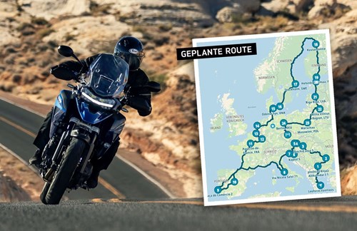 Ein echter „Iron Butt“ geht mit Triumph Tiger 1200 GT Explorer auf Europatour