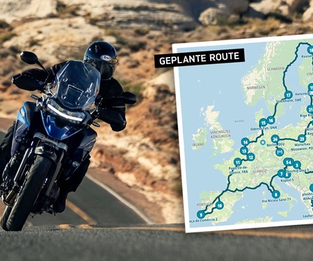 Ein echter „Iron Butt“ geht mit Triumph Tiger 1200 GT Explorer auf Europatour