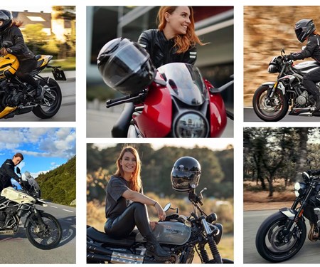 Ein Gespräch mit Sonia Ordás, einer begeisterten Triumph-Fahrerin?