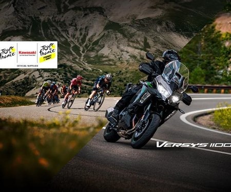 Kawasaki wird offizieller Ausrüster der Tour de France