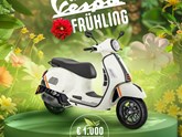 Vespa Zulassungsaktion! Spare jetzt € 1.000,-!