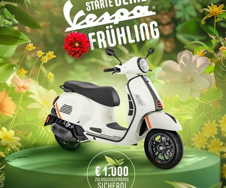 Starte Deinen VESPA Frühling