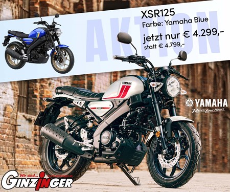 Yamaha XSR125 jetzt ab € 4.299,-