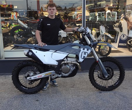 Übergabe einer Husqvarna FE 350 Pro!