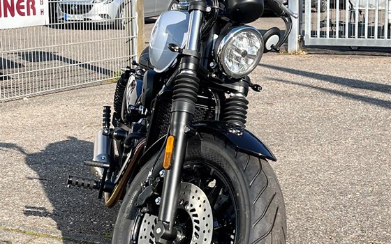 Einzelstück 125er Hanway Bobber BC 125 15 PS & ABS 125ccm Cruiser NEU mit retrograuem Tank - Bild 3