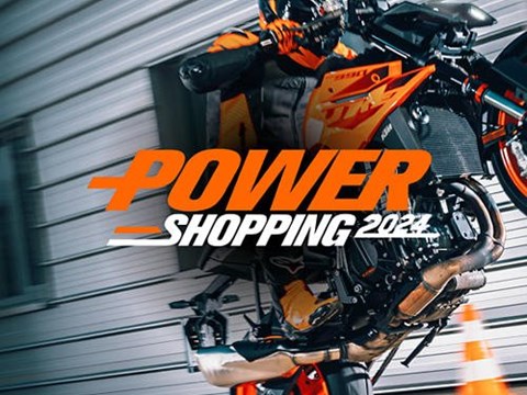 Are you ready for KTM Power Shopping?