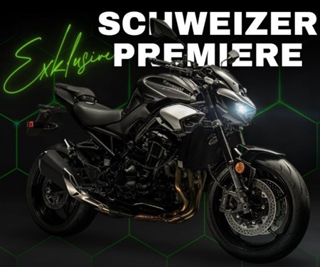 Exklusive Schweizer Premiere der neuen Z900 am 16. November 2024