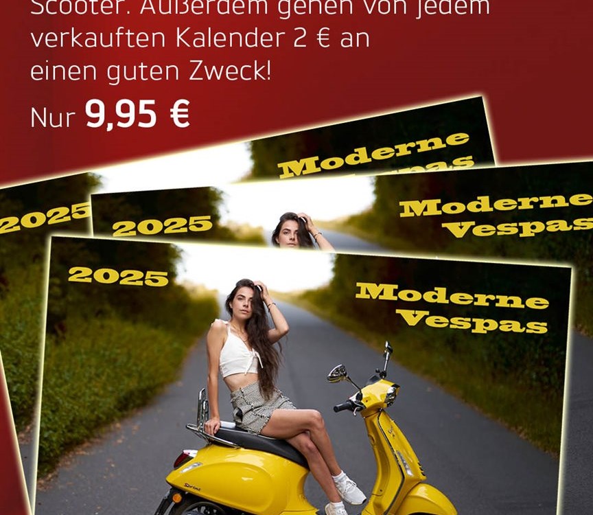 Präsentation 2025er Vespa GTS am 20.11.2024