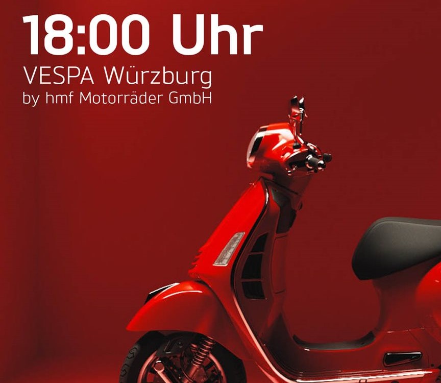 Präsentation 2025er Vespa GTS am 20.11.2024