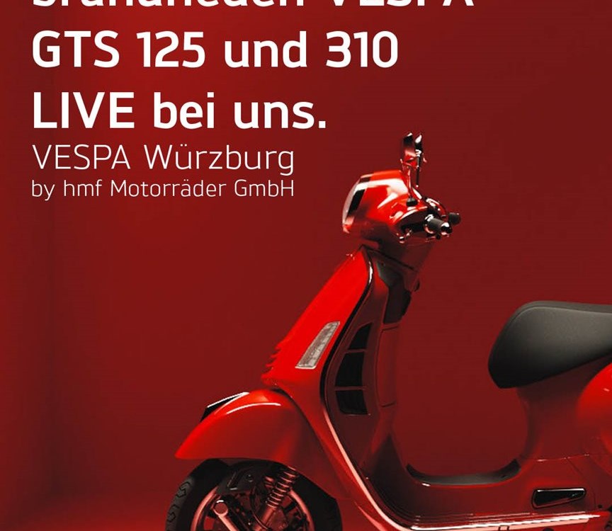 Präsentation 2025er Vespa GTS am 20.11.2024