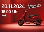 Präsentation 2025er Vespa GTS am 20.11.2024