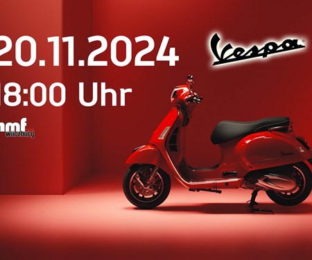 Präsentation 2025er Vespa GTS am 20.11.2024