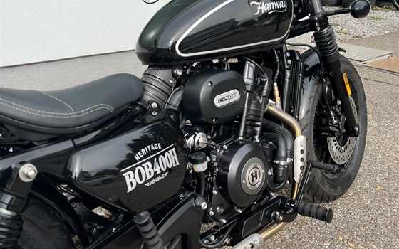 Jetzt Einführungspreis sichern! NEU 400ccm Bobber 400 von Hanway 400er mit 42PS 2 Jahre Garantie - Bild 3
