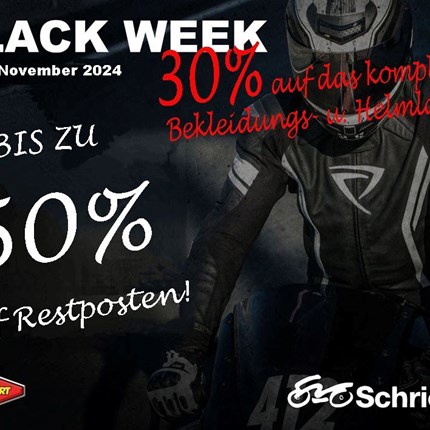 BLACK WEEK BLACK WEEK - ab 29. November 2024