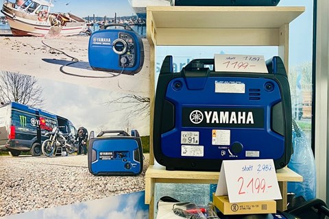 Helten Motoshop GmbH-News: AKTION Yamaha Stromgenerator