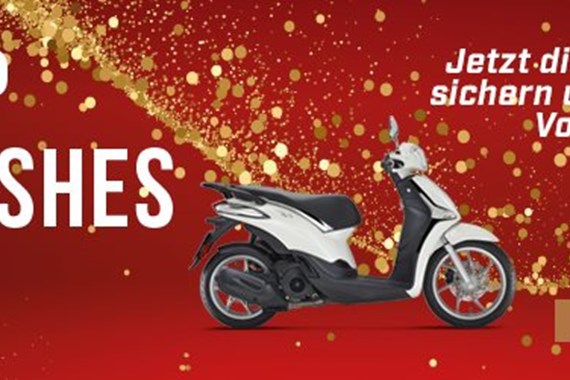 Piaggio Dezember Aktion  Piaggio Dezember Aktion