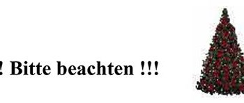 Weihnachtsferien 2025/2026