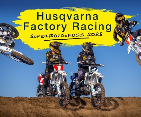 Rockstar Energy Husqvarna Factory Racing gains strength ahead of SMX 2025