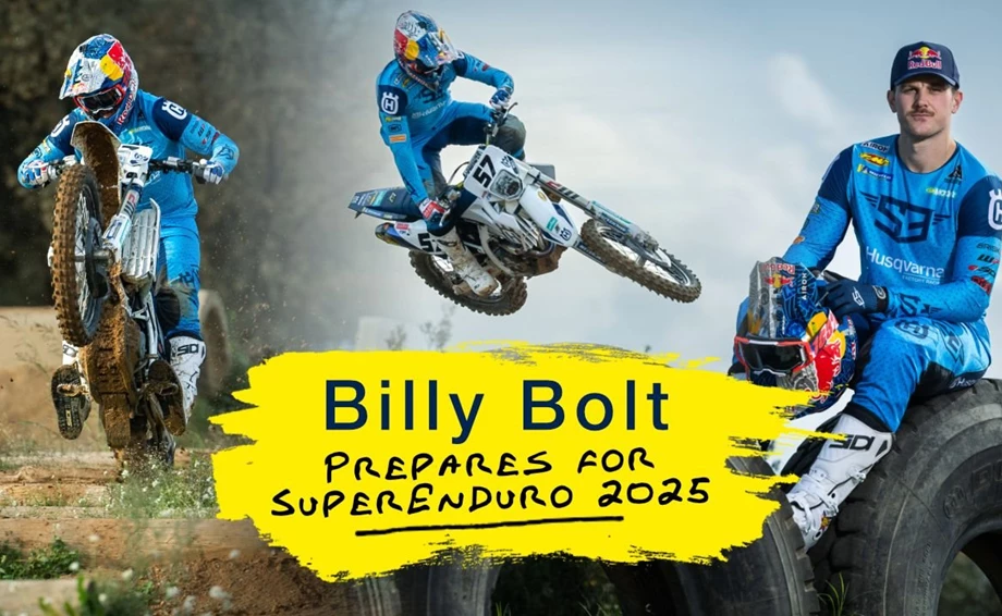 Billy Bolt set for 2025 SuperEnduro assault Bild 1: Billy Bolt set for 2025 SuperEnduro assault