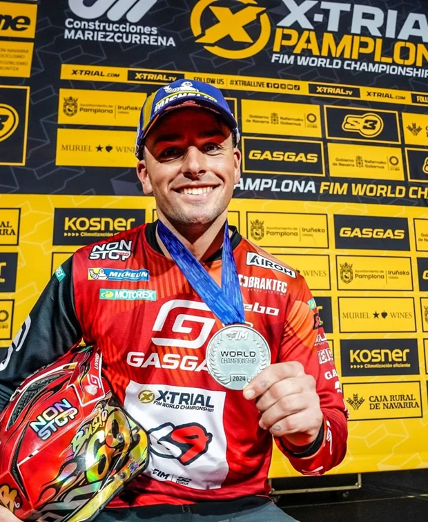 JAIME BUSTO FINISHES AS RUNNER-UP IN 2024 X-TRIAL WORLD CHAMPIONSHIP