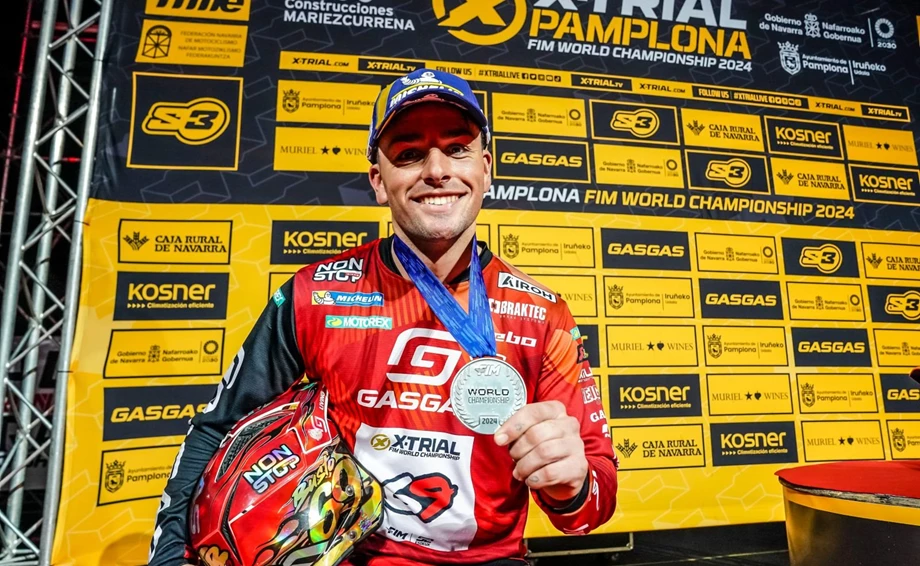 JAIME BUSTO FINISHES AS RUNNER-UP IN 2024 X-TRIAL WORLD CHAMPIONSHIP Bild 1: JAIME BUSTO FINISHES AS RUNNER-UP IN 2024 X-TRIAL WORLD CHAMPIONSHIP