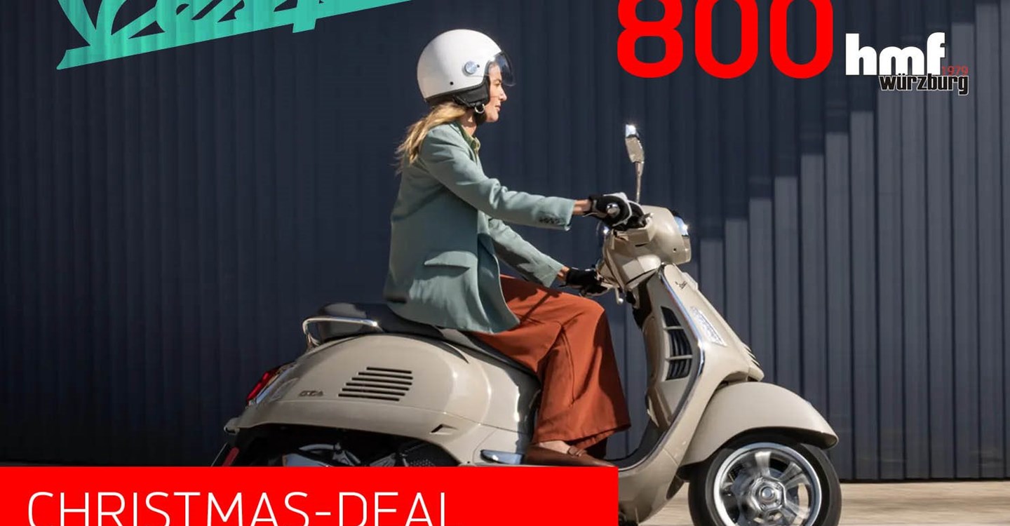 800 € Deal bei VESPA Würzburg!