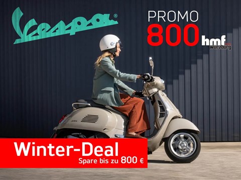 800 € Deal bei VESPA Würzburg!